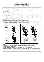 Предварительный просмотр 8 страницы Emmezeta FY-2059-2 Assembly Instructions Manual