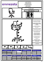 Preview for 1 page of Emmezeta H-8122F Assembly Instructions Manual