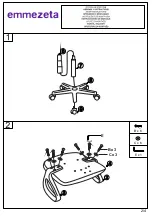 Preview for 2 page of Emmezeta H-8122F Assembly Instructions Manual