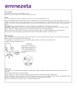 Preview for 8 page of Emmezeta H-8122F Assembly Instructions Manual