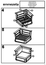 Preview for 3 page of Emmezeta HAMPTON SOFA SET CORNER Assembly Instructions Manual