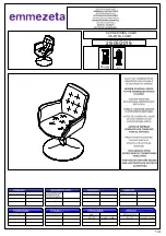 Preview for 1 page of Emmezeta HD-8718G Assembly Instructions