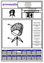 Preview for 1 page of Emmezeta HD-9214B Assembly Instructions Manual