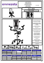 Emmezeta HLC-2588 Assembly Instructions Manual preview