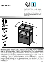 Preview for 2 page of Emmezeta HMBK201 Assembling Instruction