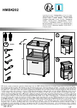 Preview for 2 page of Emmezeta HMBK202 Assembling Instruction