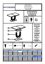 Emmezeta HT8058-GN Assembly Instructions Manual предпросмотр