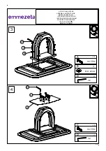 Предварительный просмотр 3 страницы Emmezeta HT8058-GN Assembly Instructions Manual