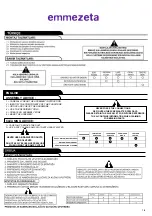 Предварительный просмотр 7 страницы Emmezeta HT8058-GN Assembly Instructions Manual