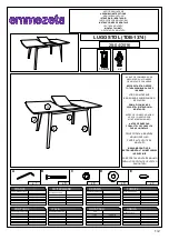 Emmezeta LUGO STOL TDB-1374 Assembly Instructions предпросмотр