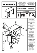 Preview for 1 page of Emmezeta LUNA 119739 Assembling Instructions