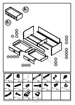 Preview for 2 page of Emmezeta LUNA BED Assembling Instructions