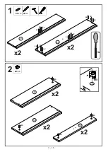 Preview for 3 page of Emmezeta LUNA BED Assembling Instructions