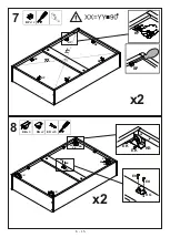 Preview for 6 page of Emmezeta LUNA BED Assembling Instructions