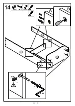 Preview for 10 page of Emmezeta LUNA BED Assembling Instructions