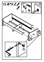 Preview for 11 page of Emmezeta LUNA BED Assembling Instructions