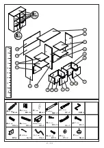 Preview for 2 page of Emmezeta LUNA BOOKCASE Assembling Instructions