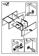 Preview for 8 page of Emmezeta LUNA BOOKCASE Assembling Instructions