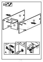 Предварительный просмотр 7 страницы Emmezeta LUNA WARDROBE Assembling Instructions