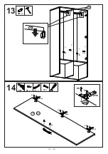 Предварительный просмотр 11 страницы Emmezeta LUNA WARDROBE Assembling Instructions