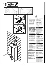 Предварительный просмотр 12 страницы Emmezeta LUNA WARDROBE Assembling Instructions