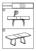 Предварительный просмотр 4 страницы Emmezeta LUTON DINING TABLE HT8093-GN Assembly Instructions Manual