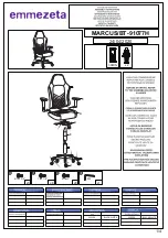 Preview for 1 page of Emmezeta MARCUS/BT-91077H Assembly Instructions Manual