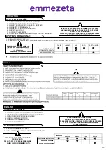 Предварительный просмотр 4 страницы Emmezeta MONA 650365 Assembly Instructions