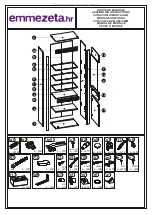 Preview for 3 page of Emmezeta SEVILLA 2559944 Assembling Instructions