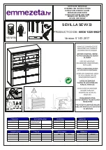 Предварительный просмотр 1 страницы Emmezeta SEVILLA SEVV33 Assembling Instructions