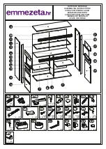 Предварительный просмотр 3 страницы Emmezeta SEVILLA SEVV33 Assembling Instructions