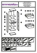 Preview for 3 page of Emmezeta SHETLAND 605349 Assembling Instructions