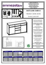 Preview for 1 page of Emmezeta SHETLAND 605352 Assembling Instructions