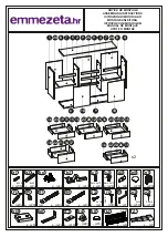 Preview for 3 page of Emmezeta SHETLAND 605352 Assembling Instructions