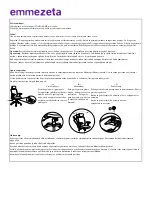 Предварительный просмотр 8 страницы Emmezeta THEO H-8878F-1 Assembly Instructions Manual