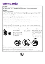 Предварительный просмотр 9 страницы Emmezeta THEO H-8878F-1 Assembly Instructions Manual