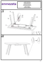 Preview for 2 page of Emmezeta TIBER FAT2006 Assembly Instructions Manual