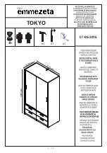 Preview for 1 page of Emmezeta TOKYO 121106 Assembling Instructions