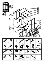 Preview for 2 page of Emmezeta TOKYO 121106 Assembling Instructions