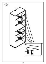 Preview for 11 page of Emmezeta TORINO BOOKCASE 6 CUBES Assembling Instructions