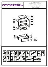 Preview for 3 page of Emmezeta VIVA VIVS01 606634 Assembling Instructions