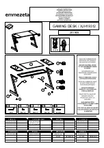 Предварительный просмотр 1 страницы Emmezeta XJH19312 Assembly Instructions Manual