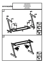 Preview for 2 page of Emmezeta XJH19312 Assembly Instructions Manual