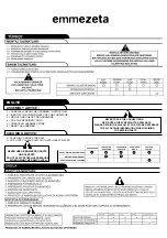 Предварительный просмотр 6 страницы Emmezeta XJH19312 Assembly Instructions Manual