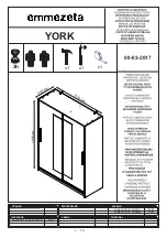 Emmezeta YORK 636338 Assembling Instructions предпросмотр