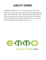 Preview for 4 page of EMMO Monta Pro User Manual