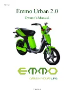 EMMO Urban 2.0 Owner'S Manual предпросмотр