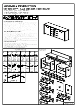 Предварительный просмотр 1 страницы emob ELIAS DRESSOIR SIDE BOARD Assembly Instruction