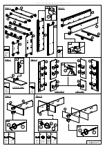 Предварительный просмотр 2 страницы emob Elias Glass Cabinet BC 70099G-S5V-P Assembly Instruction