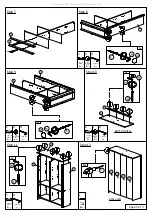 Предварительный просмотр 3 страницы emob Elias Glass Cabinet BC 70099G-S5V-P Assembly Instruction